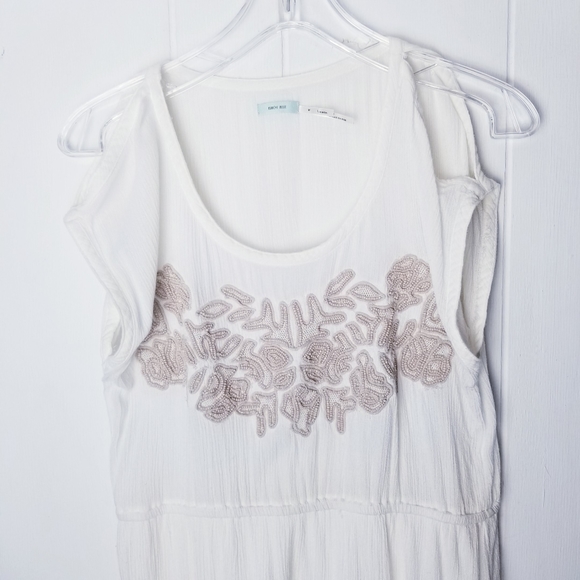 Kimchi Blue Cold Shoulder Beaded Dress Size Medium - Picture 6 of 14